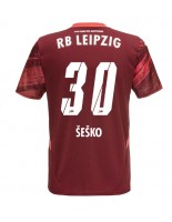 RB Leipzig Benjamin Sesko #30 Venkovní Dres 2024-25 Krátký Rukáv